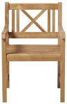 Cinas Gartenstuhl &raquo;Rosenborg&laquo;, BxHxT: 59 x 89 x 59 cm, Teakholz, braun