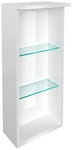 FACKELMANN Regal &raquo;Oxford&laquo;, weiss, 3 F&auml;cher, BxHxT: 30 x 69,6 x 20 cm