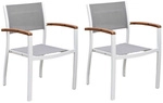 Gartensessel &raquo;Naxos&laquo;, Stapelsessel, BxHxL: 59 x 85 x 56 cm - weiss