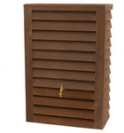 GARANTIA Regenspeicher &raquo;Woody&laquo;, Wandtank, Fassungsverm&ouml;gen: 300 l - braun