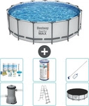 BESTWAY Pool "Steel Pro MAX", BxH: 457 x 122 cm, Aufstellbecken, mit