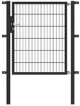 GAH ALBERTS Einzeltor &raquo;Flexo&laquo;, BxH: 124 x 1200 cm, feuerverzinkter Stahl - schwarz