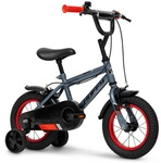 Kinderfahrrad &raquo;Pro Thunder&laquo;, Grau, 12 Zoll - rosa - Gr&ouml;&szlig;e 12 Zoll