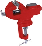 CONNEX Schraubstock, Stahl - rot