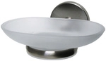 FACKELMANN Glasablage &raquo;Fusion&laquo;, BxHxT: 13 x 6 x 12 cm - silberfarben