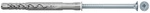 FISCHER Langschaftd&uuml;bel &raquo;SXRL&laquo;, 10 mm x 140 mm, inkl. Schrauben - grau