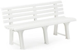 PROGARDEN Bank &raquo;Orchidea&laquo;, 3-Sitzer, 150 cm - weiss