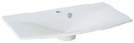 FACKELMANN Waschbecken &raquo;VERONA&laquo;, BxHxT: 80x15,3x46 cm - weiss