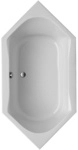 OTTOFOND Badewanne &raquo;Corsica&laquo;, BxHxL: 100 x 415 x 2000 cm, sechseckig - weiss