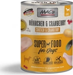 MAC'S Hunde-Nassfutter, Huhn/Cranberry, 6 Dosen