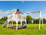 AXI Spielturm &raquo;Liam&laquo;, BxHxT: 613 x 291 x 277 cm, Holz, braun/wei&szlig;