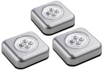 M&Uuml;LLER LICHT Batterieleuchte, BxH: 6,8 x 2,5 cm - silberfarben