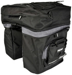 FISCHER Gep&auml;cktr&auml;gertasche, Polyester, schwarz