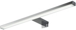 FACKELMANN LED-Aufsatzleuchte, BxHxT: 50,2 x 3,7 x 12,5 cm, 5000 K, 7W - silberfarben