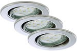 BRILONER Einbauleuchte, &Oslash;: 8,6 cm, H&ouml;he: , 2,9 W