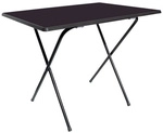 MFG FREIZEITM&Ouml;BEL Klapptisch, LxBxH: 80 x 60 x 63 cm, Alcotop, rechteckig, wei&szlig; -