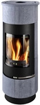 THORMA Kaminofen &raquo;Cadiz&laquo;, serpentino, Serpentino, 7,5 kW, Zeitbrand geeignet - grau
