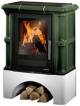 JUSTUS Kachelofen &raquo;Bavaria&laquo;, gr&uuml;n, Keramik, 7 kW - gruen
