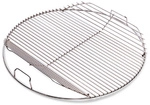 WEBER Grillrost, 57 cm, verchromt, klappbar - silberfarben