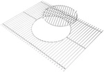 WEBER Grillrost &raquo;Gourmet BBQ System&laquo;, Edelstahl, Breite: 32,77 cm - silberfarben