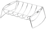WEBER Bratenkorb, (BxHxT): 27 x 12 x 43.43 cm - silberfarben