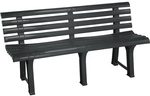 PROGARDEN Bank &raquo;Orchidea&laquo;, 3-Sitzer - grau