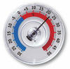 TFA® Fensterthermometer, Breite: 8 cm, Kunststoff - transparent | weiss