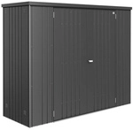 BIOHORT Ger&auml;teschrank, Metall, BxHxT: 227 x 182,5 x 83 cm (Au&szlig;enma&szlig;e) - grau