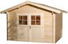 WEKA Gartenhaus »Premium«, Holz, BxHxT: 250 x 251 x 250 cm (Außenmaße) - beige