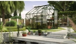 VITAVIA Gew&auml;chshaus &raquo;Uranus 6700&laquo;, 6,7 m&sup2;, Kunststoff/Aluminium, winterfest -