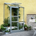 HALLS Gew&auml;chshaus &raquo;Altan&laquo;, BxT: 132 x 69 cm, 2 Sektionen, 3 mm Blankglas -