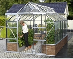 VITAVIA Gew&auml;chshaus &raquo;Cassandra&laquo;, 9,9 m&sup2;, Aluminium/ESG Glas, winterfest -