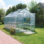 VITAVIA Gew&auml;chshaus &raquo;Mars&laquo;, B x L x H: 257 x 445 x 231,8 cm - silberfarben