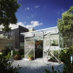 KGT Gew&auml;chshaus &raquo;Linea&laquo;, 6,54 m&sup2;, Kunststoff/Aluminium, winterfest -...