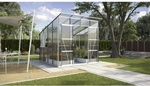 VITAVIA Gew&auml;chshaus &raquo;Freya&laquo;, 7,6 m&sup2;, Kunststoff/Aluminium, winterfest -