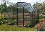 VITAVIA Gew&auml;chshaus &raquo;Merkur&laquo;, 8,3 m&sup2;, Kunststoff/Aluminium, winterfest - grau