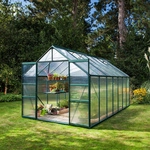 VITAVIA Gew&auml;chshaus &raquo;Mars&laquo;, B x L x H: 257 x 445 x 231,8 cm - gruen