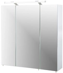 SCHILDMEYER Spiegelschrank &raquo;Dorina&laquo;, BxHxT: 70 x x 16 cm, 3-t&uuml;rig, wei&szlig; -...