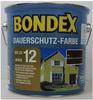 BONDEX Dauerschutz-Farbe, 2,5 l, kakao - braun
