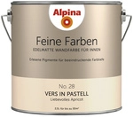 ALPINA Dispersionsfarbe &raquo;Feine Farben&laquo;, edelmatt, 2,5 l - rot