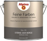 ALPINA Dispersionsfarbe &raquo;Feine Farben&laquo;, edelmatt, 2,5 l - grau