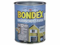 BONDEX Dauerschutz-Farbe, 0,75 l, blaugrau