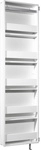 Drehschrank BxHxL: 50 x 196 x 18 cm, kaschiert/Touchwood - weiss