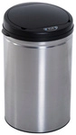HOMCOM M&uuml;lleimer, Kunststoff/ Edelstahl, 30 Liter - silberfarben