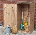 PROMADINO Ger&auml;teschrank &raquo;Speyer&laquo;, BxHxT: 72,5 x 148 x 68,6 cm, natur, Holz -...