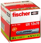 FISCHER Universald&uuml;bel, 70 mm, Kunststoff - grau