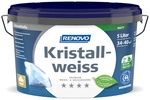 RENOVO Wand- und Deckenfarbe &raquo;Kristallweiss&laquo;, matt, 5l