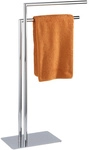 WENKO Handtuchst&auml;nder &raquo;Recco&laquo;, Stahl, BxHxT: 48 x 80,5 x 20 cm - silberfarben