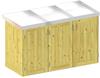 TraumGarten Mülltonnenbox »BINTO«, 215 x 129 x 90 cm (BxHxT), 2.496,15 Liter...