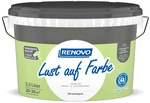 RENOVO Dispersionsfarbe, &raquo;Lust auf Farbe&laquo;, 2,5 l, zitronengrasgr&uuml;n, matt - gruen